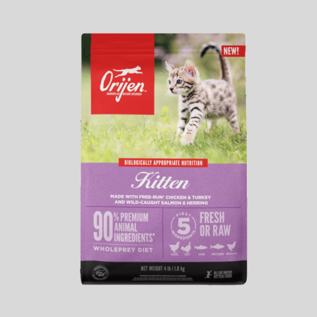 ORIJEN Kitten 1.8kg | Alimento Premium para Gatitos | Bassa Pet