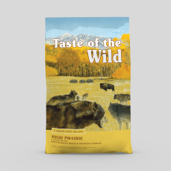 TASTE OF THE WILD High Prairie Canine Bison Venison | Alimento Premium para Perros | Bassa Pet