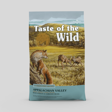 TASTE OF THE WILD Appalachian Valley Canino Small Breed Venison Garbanzo  | Alimento Premium para Perros | Bassa Pet
