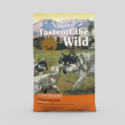 TASTE OF THE WILD High Prairie Puppy Bison Venison | Alimento Premium para Cachorros | Bassa Pet