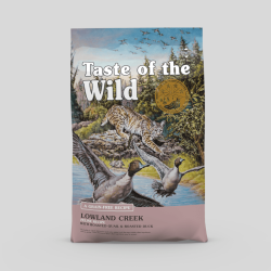 TASTE OF THE WILD Lowland Creek Feline Quail Duck | Alimento Premium para Gatos | Bassa Pet