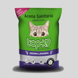 TOP K9 Arena Sanitaria Aglutinante Lavanda 2k | Higiene y Frescura para Gatos | Bassa Pet