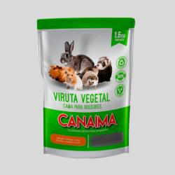 CANAIMA Sustrato Viruta Vegetal 2 kg | Sustrato Natural para Mascotas | Bassa Pet