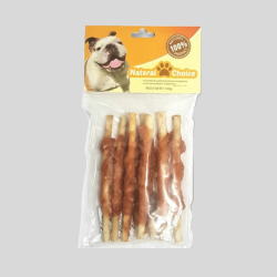 NATURAL CHOICE Snack Palito pollo 100g |  Premio para Perros | Bassa Pet