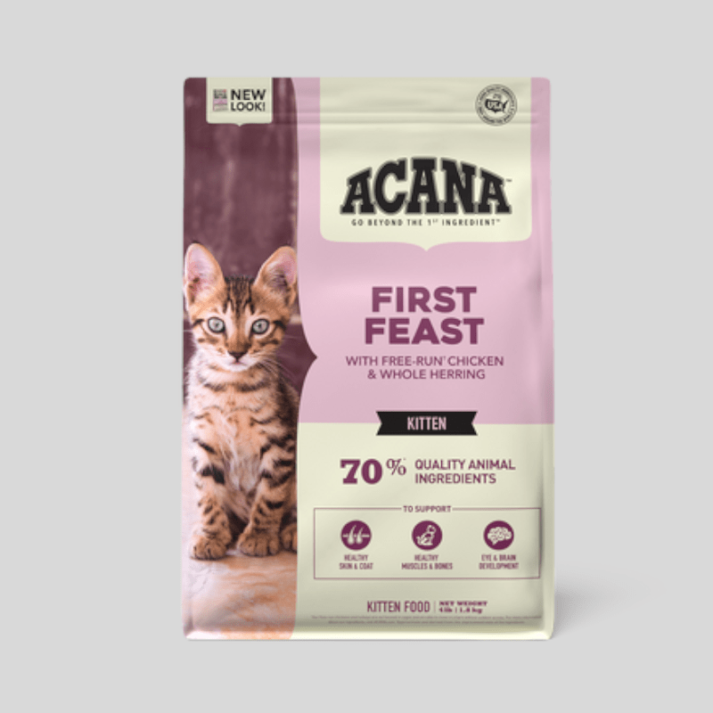 ACANA Kitten First Feast 1.8K | Alimento Premium para Gatitos con Ingredientes Naturales | Bassa Pet ACANA Kitten First Feast 1.8K | Alimento Premium para Gatitos con Ingredientes Naturales | Bassa Pet