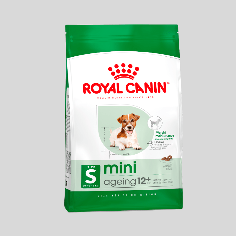 ROYAL CANIN Mini Senior Ageing 12+ Adulto S 3 kg | Alimento Especializado para Perros Ancianos | Bassa Pet ROYAL CANIN Mini Senior Ageing 12+ Adulto S 3 kg | Alimento Especializado para Perros Ancianos | Bassa Pet