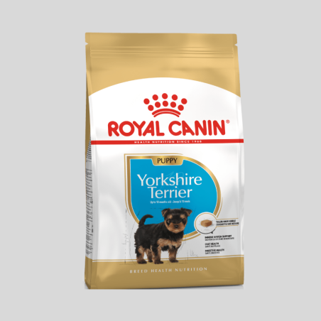 ROYAL CANIN Yorkshire Terrier Puppy 3 kg | Alimento Especializado para Cachorros | Bassa Pet