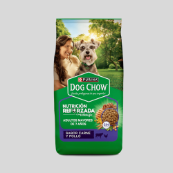 DOG CHOW Adulto Mayor 7+ Carne Pollo 16.5kg | Alimento para Perros Mayores | Bassa Pet