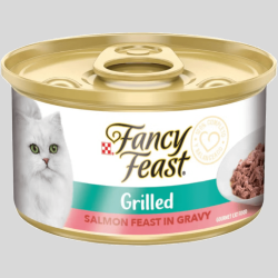 Fancy Feast Grilled Salmón 83g | Comida Húmeda Gatos| Bassa Pet