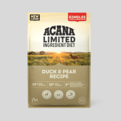 ACANA Dog Singles Duck & Pear Recipe | Nutrición Premium para Mascotas |Bassa Pet