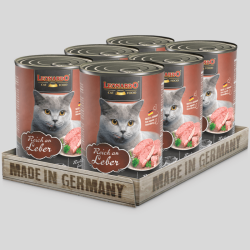 Leonardo Hígado Gato 400g | Alimento Húmedo | Bassa Pet
