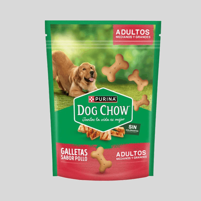 Dog Chow Galleta Adulto 500gr | Snack Perros | Bassa Pet